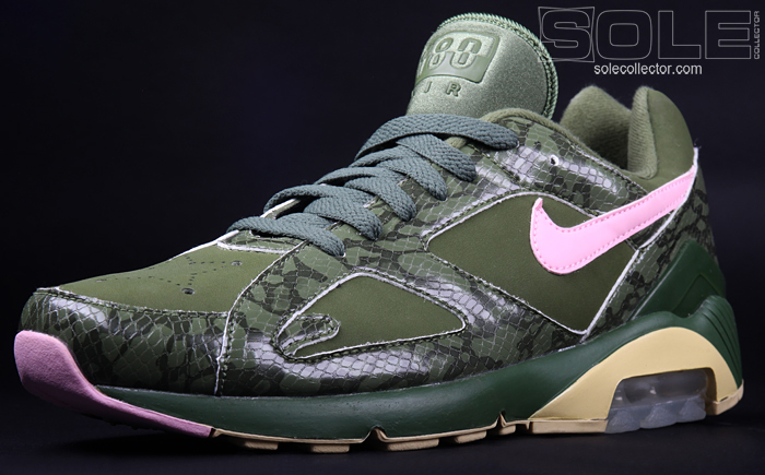 Sole Collector x Nike Air Max 180 Miami Gator 2006 collaboration sneaker, photo 7
